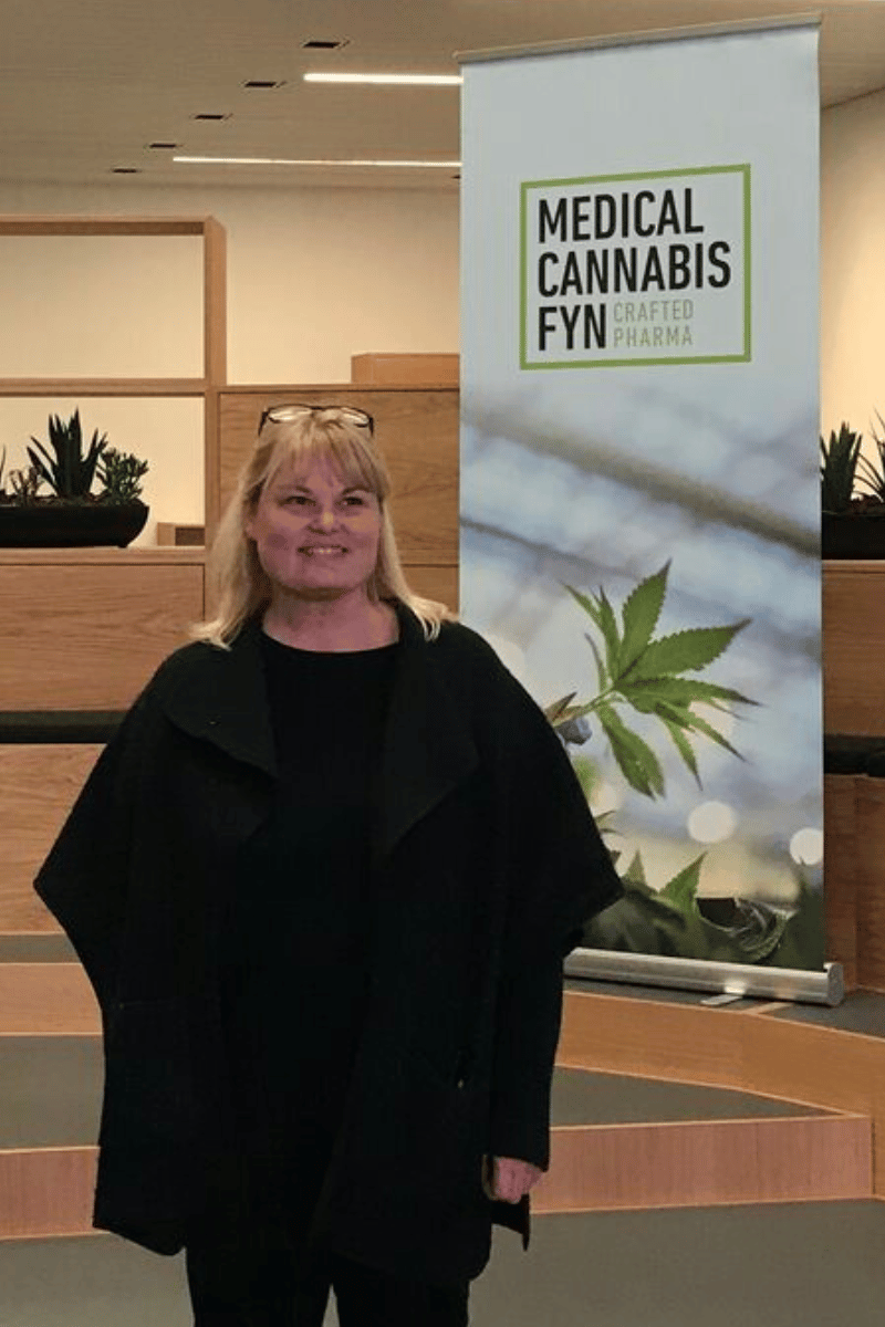 Rikke V Stoltz presenting at the Cannabis Investor Summit